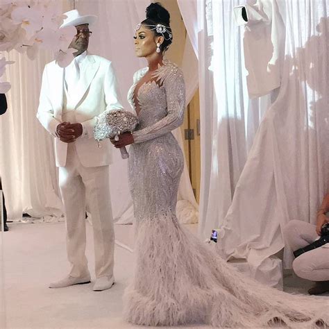 gucci keyshia wedding dress|Gucci Mane & Keyshia Ka'oir Wed in Luxurious Ceremony .